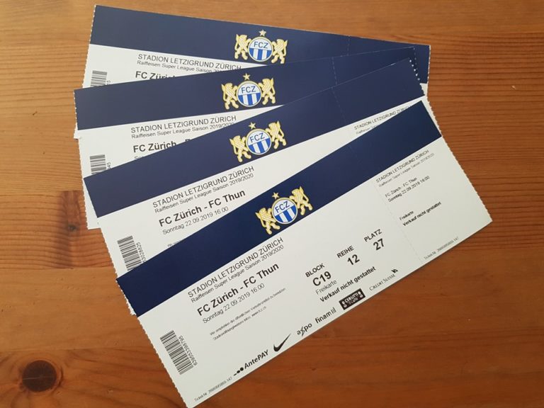 Tickets für den FCZ Cafe Central Fußballcamp Jestetten